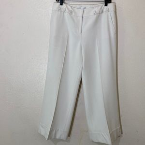 Ann Taylor Off White Pants w/ Pockets